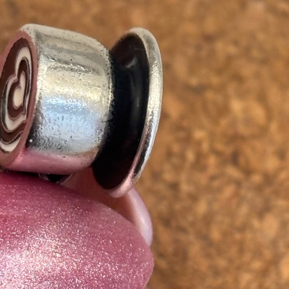 James Avery Enamel Latte Love Charm - Picture 2 of 4